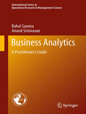 cover image of Business Analytics